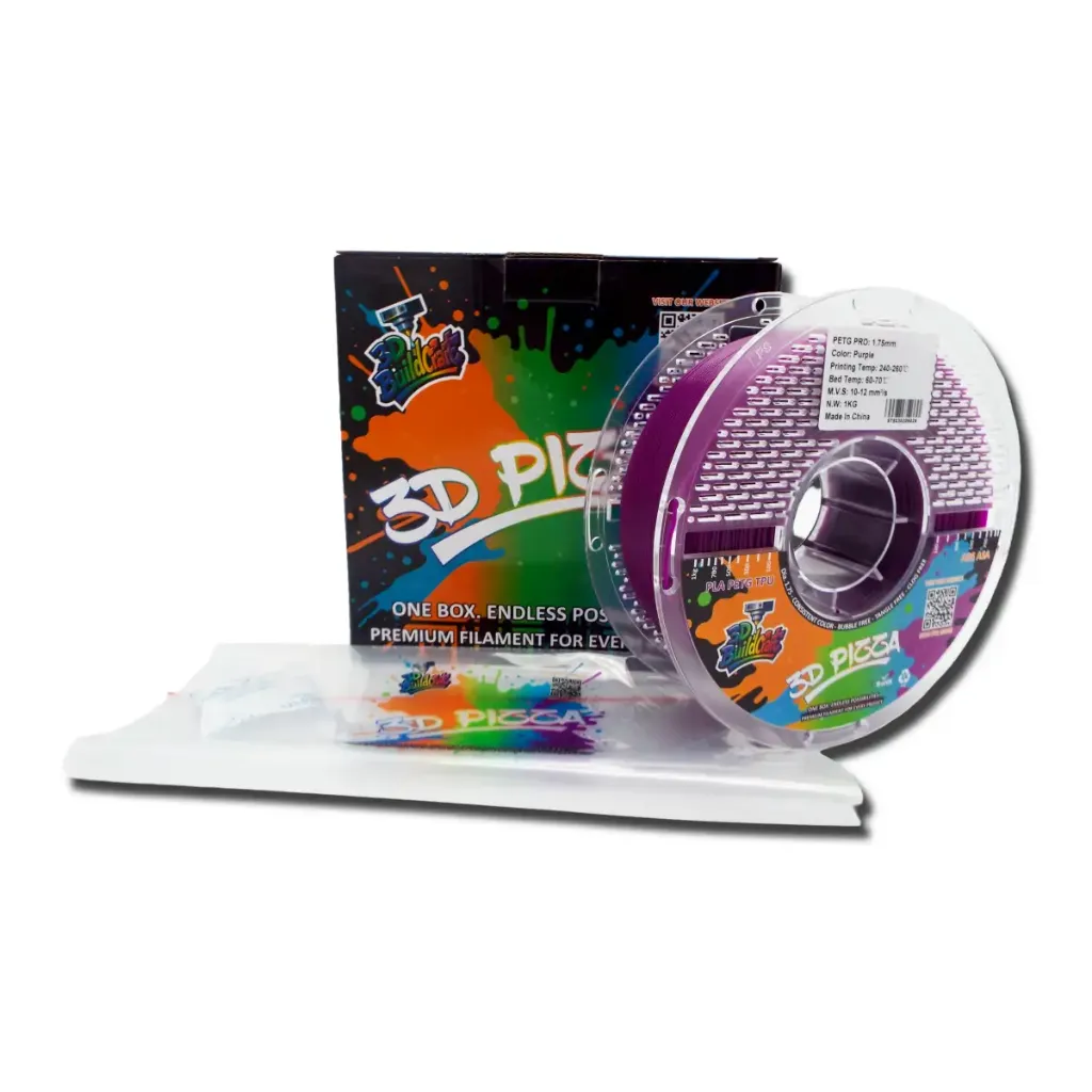 [PIZ-PETG-PRO-Purple] 3D Pizza Premium PETG Pro Filament 1kg - Purple
